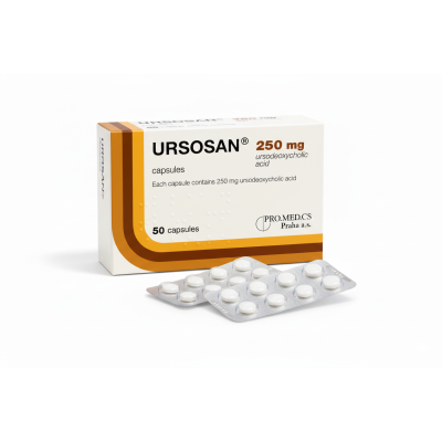 Ursosan (Ursodeoxycholic Acid) - 50 tab/250mg
